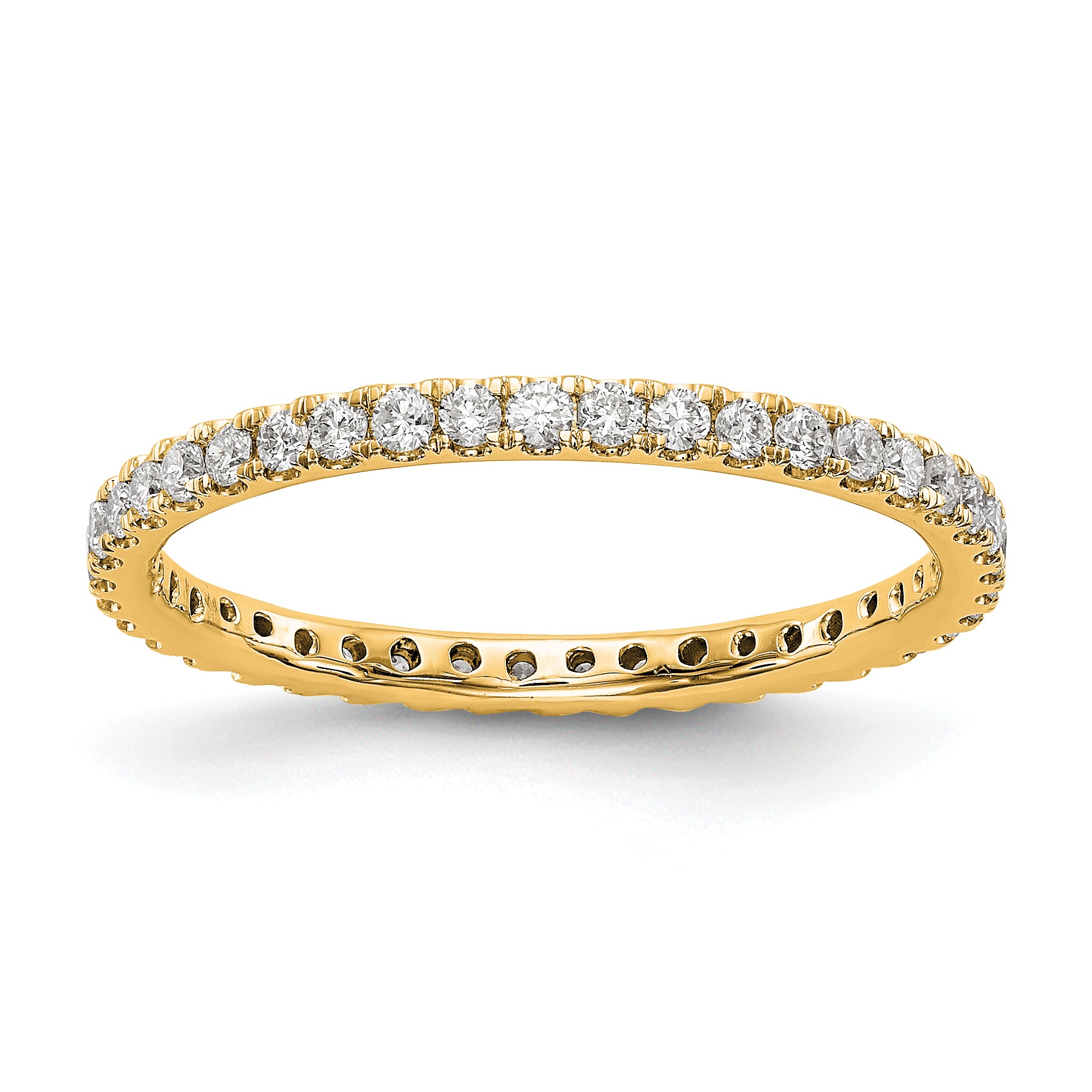 14K Lab Grown Diamond VS/SI FGH Eternity Band - Sophia Jewelers Main image