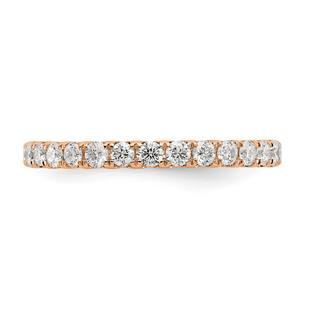 14K 1 ct Lab-Grown Diamond Eternity Band
