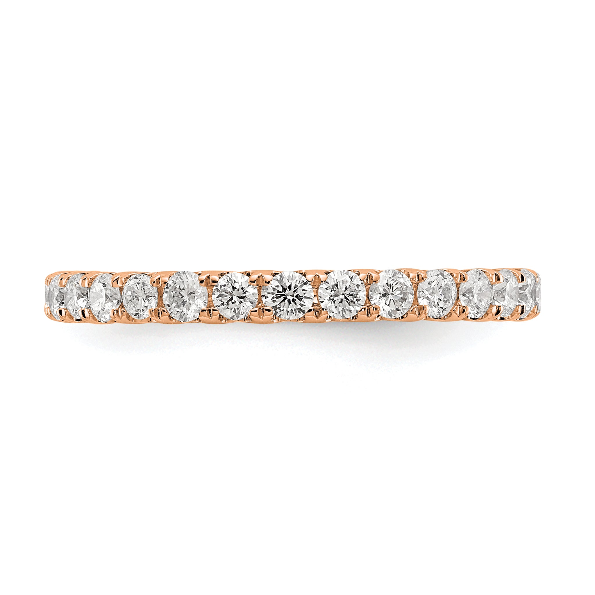 14K 1 ct Lab-Grown Diamond Eternity Band