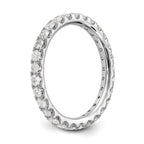 14K 1 ct Lab-Grown Diamond Eternity Band