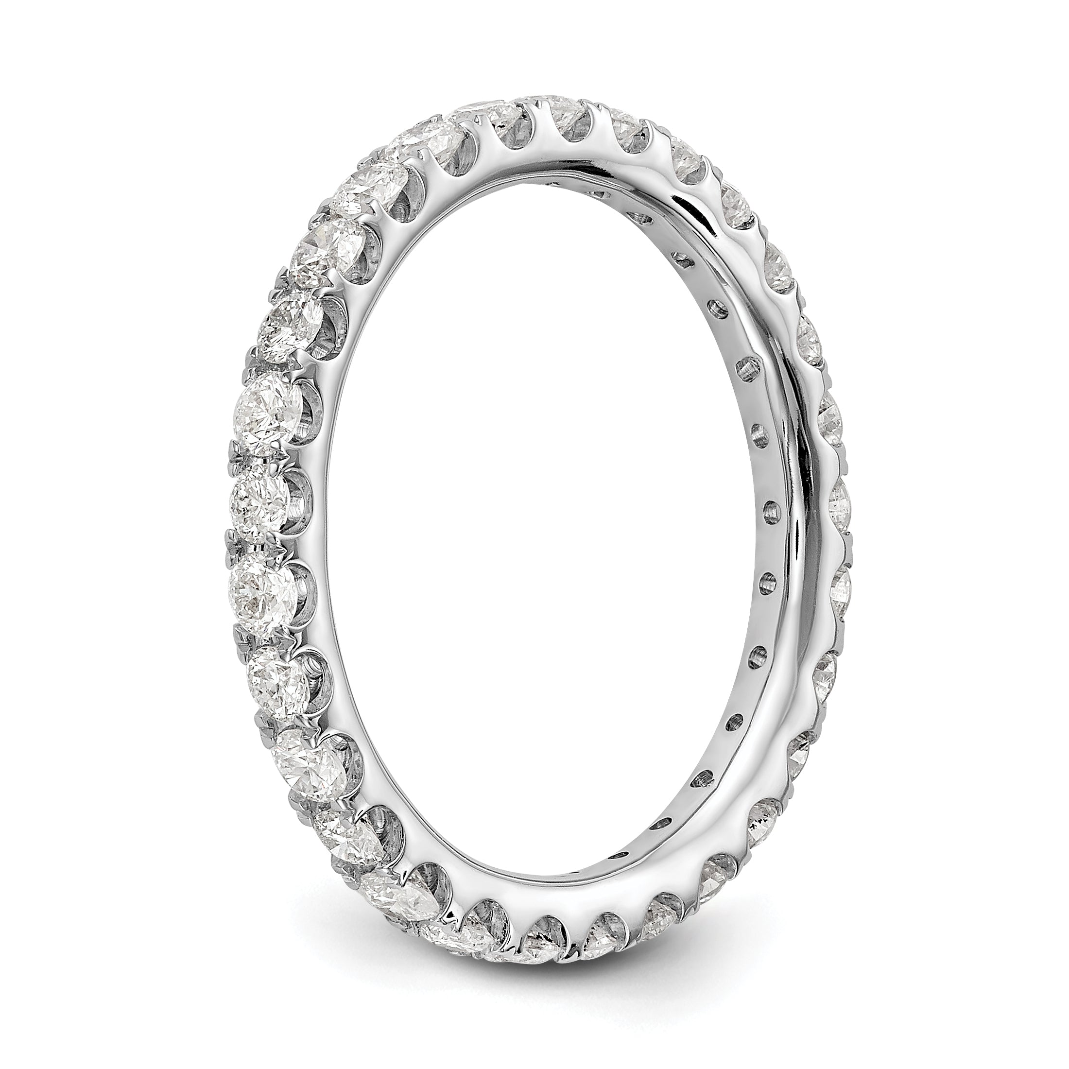 14K 1 ct Lab-Grown Diamond Eternity Band