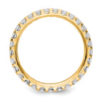14K 1 ct True Origin Lab-Grown Diamond Eternity Band