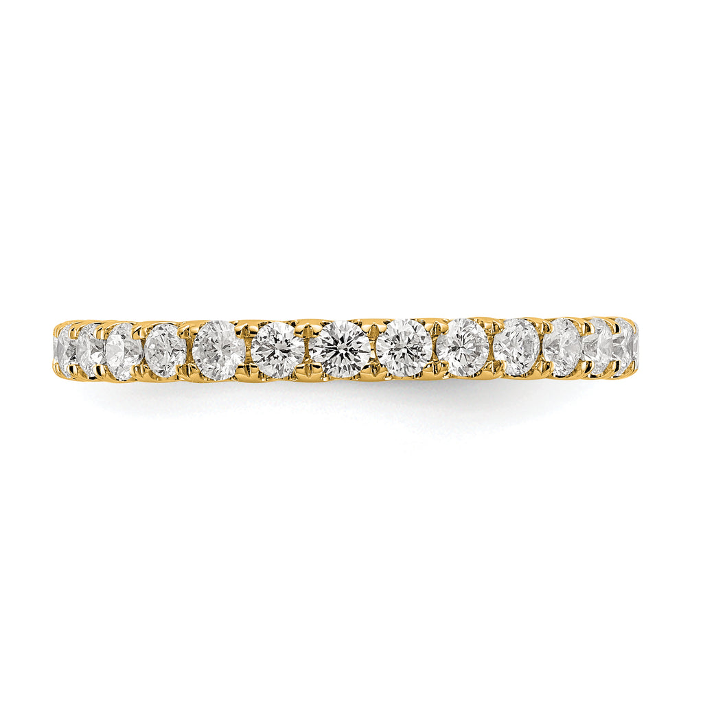 14K 1 ct Lab-Grown Diamond Eternity Band