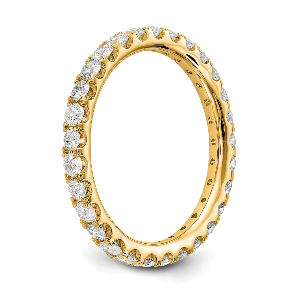 14K 1 ct True Origin Lab-Grown Diamond Eternity Band