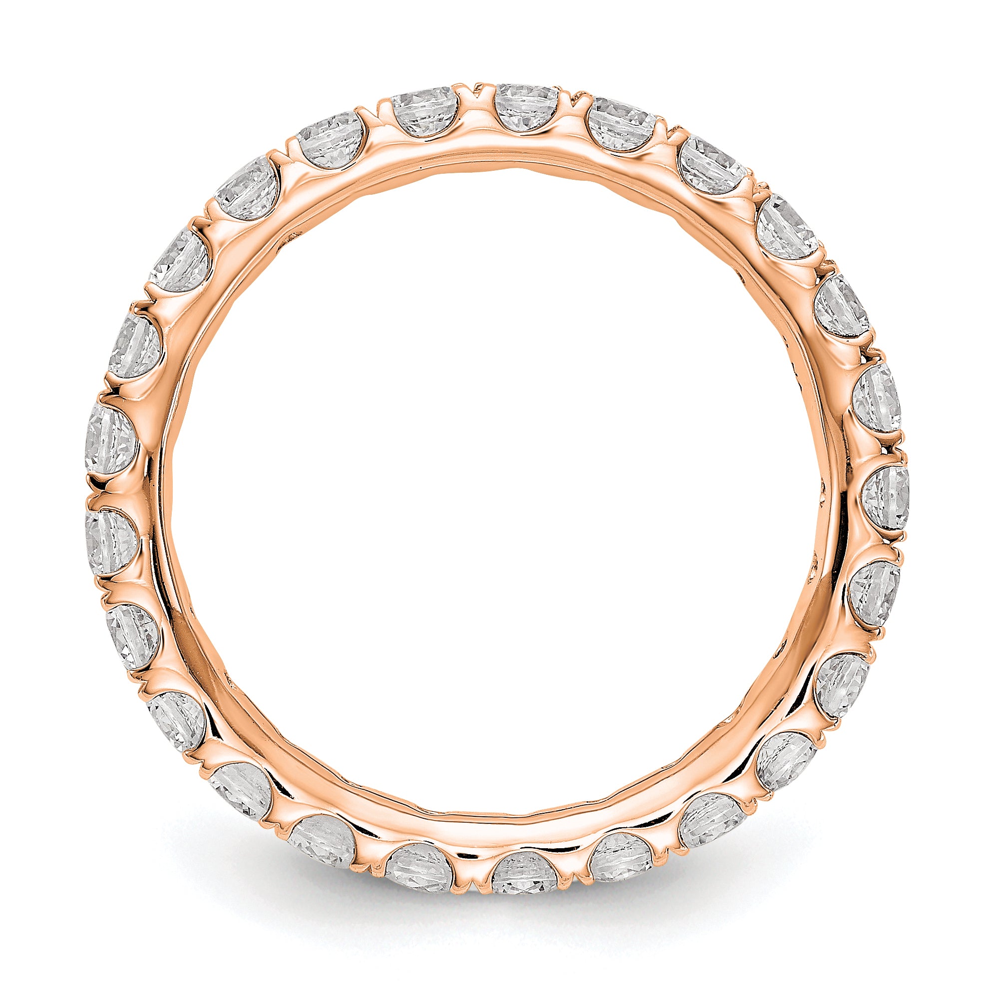 14K 1-1/2 ct True Origin Lab-Grown Diamond Eternity Band