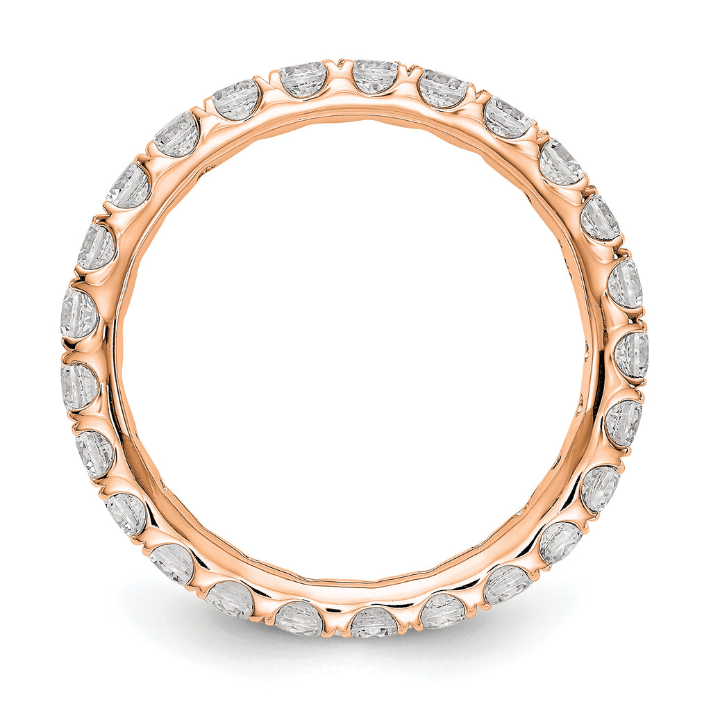 14K 1-1/2 ct Lab-Grown Diamond Eternity Band