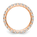 14K 1-1/2 ct Lab-Grown Diamond Eternity Band