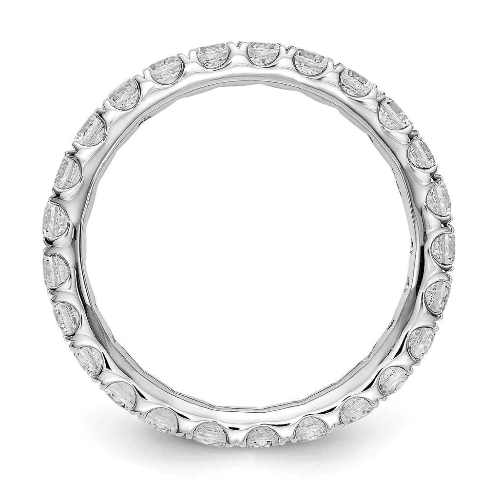 14K 1-1/2 ct Lab-Grown Diamond Eternity Band