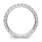 14K 1-1/2 ct Lab-Grown Diamond Eternity Band