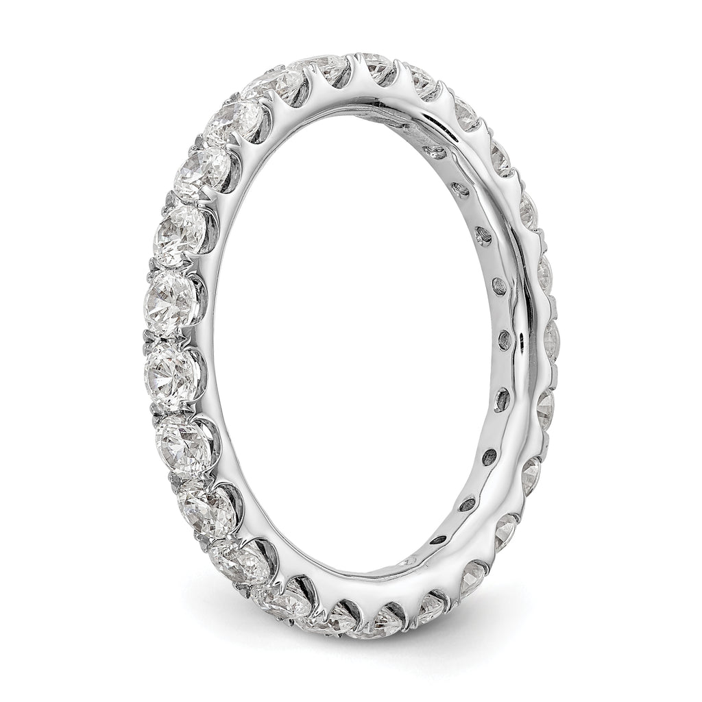 14K 1-1/2 ct Lab-Grown Diamond Eternity Band