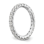 14K 1-1/2 ct Lab-Grown Diamond Eternity Band