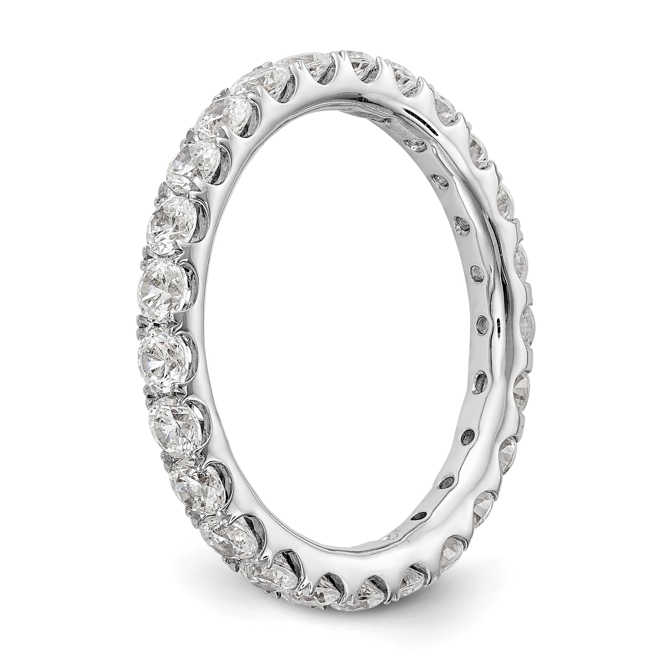 14K 1-1/2 ct Lab-Grown Diamond Eternity Band