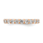 14K 2 ct True Origin Lab-Grown Diamond Eternity Band