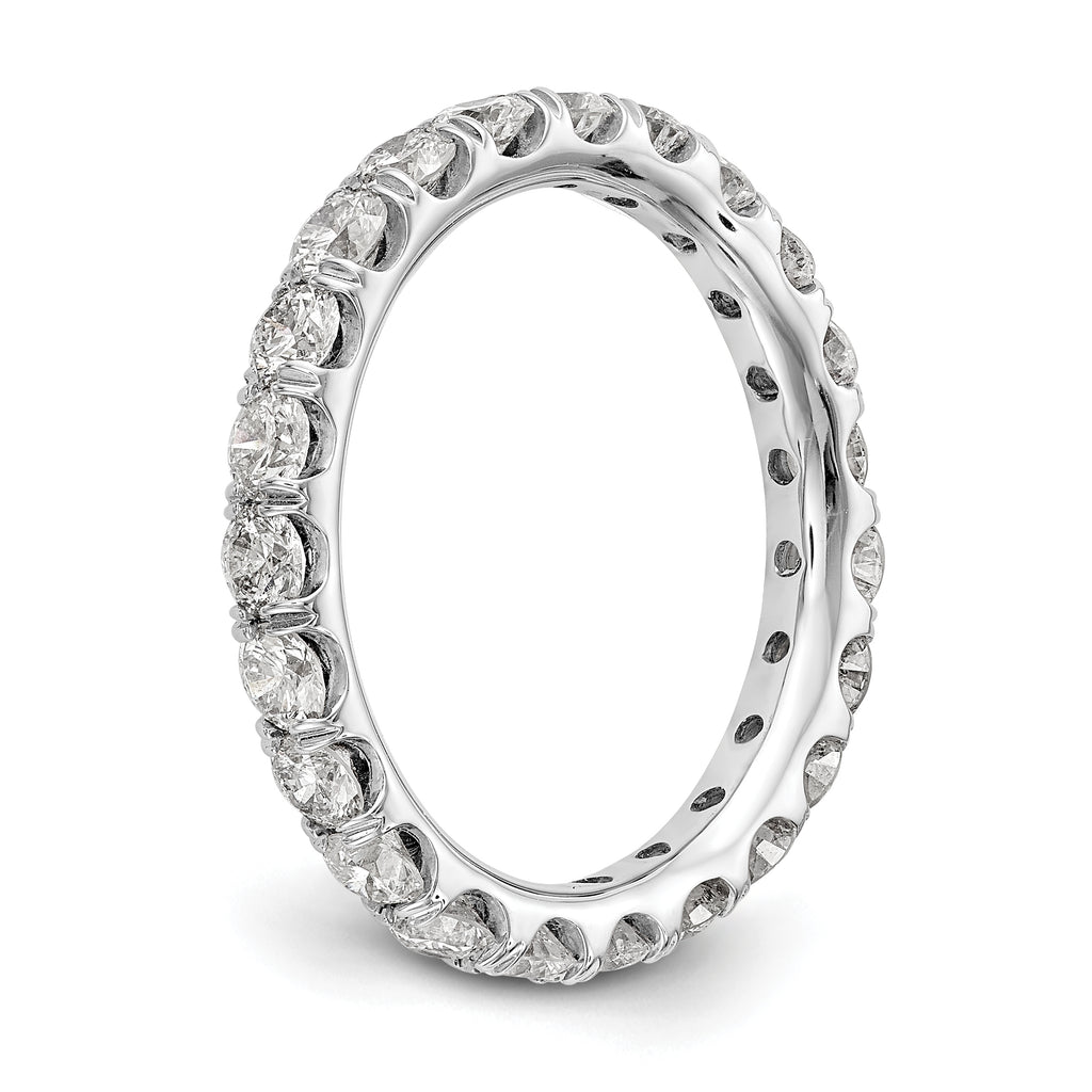 14K 2 ct Lab-Grown Diamond Eternity Band