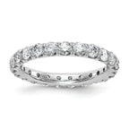 14K 2 ct True Origin Lab-Grown Diamond Eternity Band
