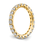 14K 2 ct Lab-Grown Diamond Eternity Band