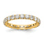 14K 2 ct Lab-Grown Diamond Eternity Band