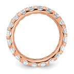 14K 3 ct True Origin Lab-Grown Diamond Eternity Band
