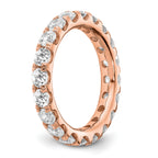14K 3 ct Lab-Grown Diamond Eternity Band