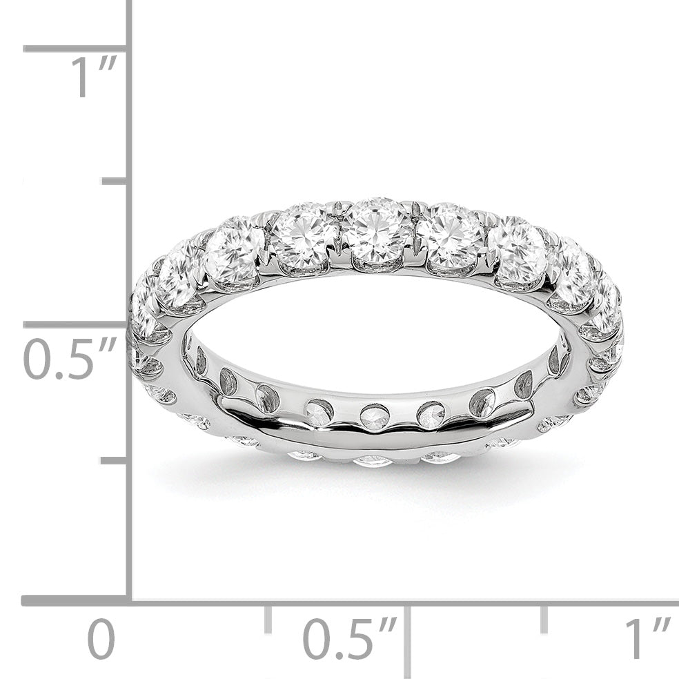 14K 3 ct Lab-Grown Diamond Eternity Band