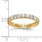 14K Lab Grown Diamond VS/SI FGH Eternity Band - Sophia Jewelers