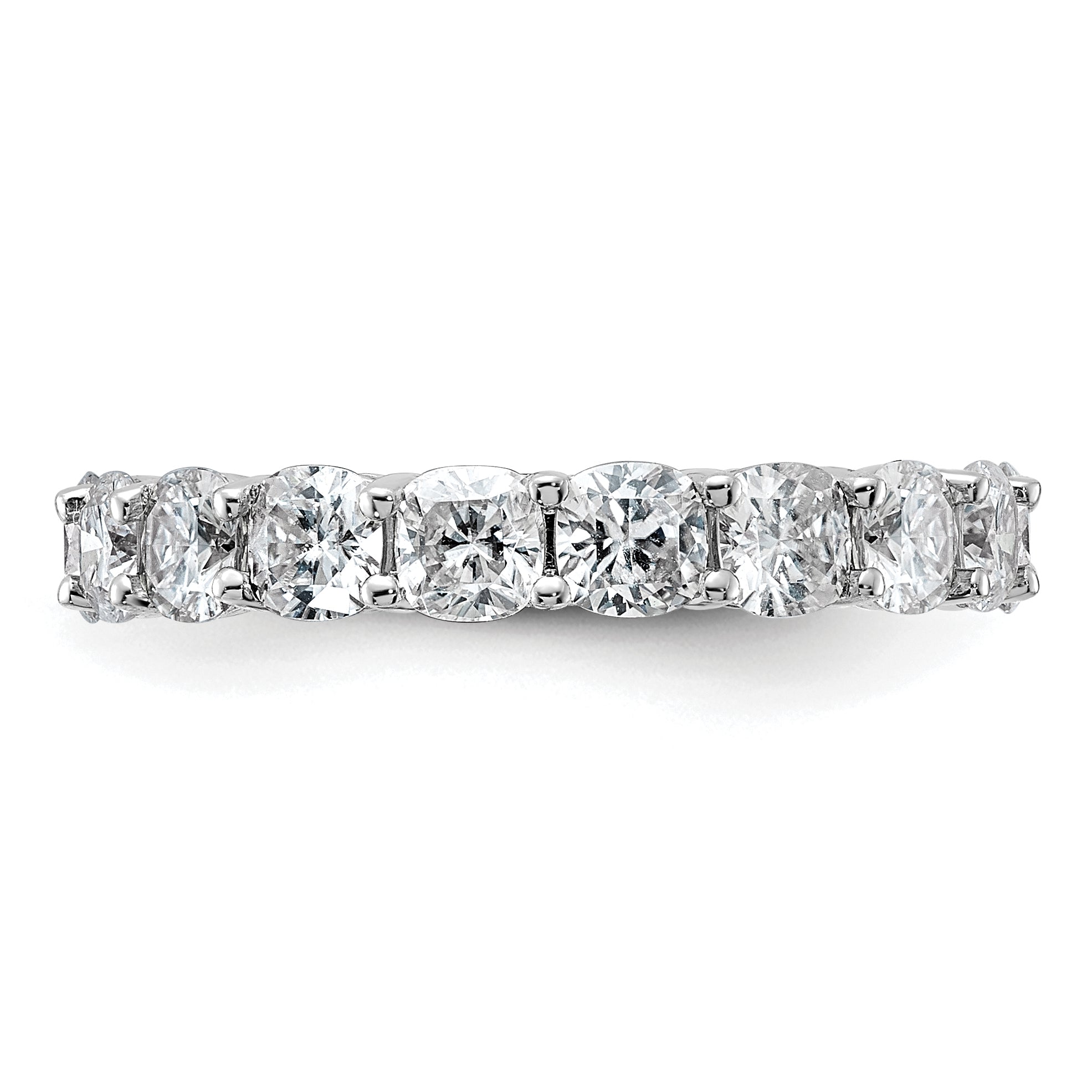14K 3-5/8 ct Lab-Grown Diamond Eternity Band
