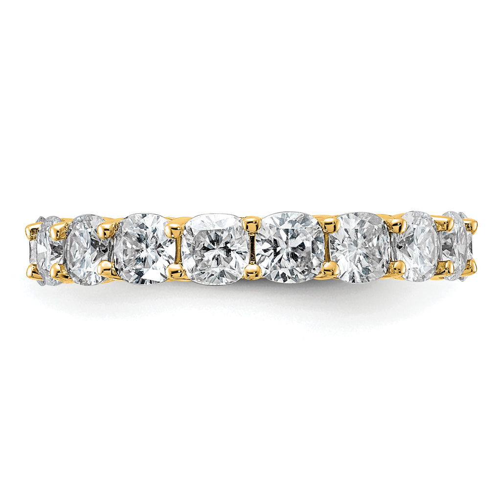14K 3-5/8 ct Lab-Grown Diamond Eternity Band