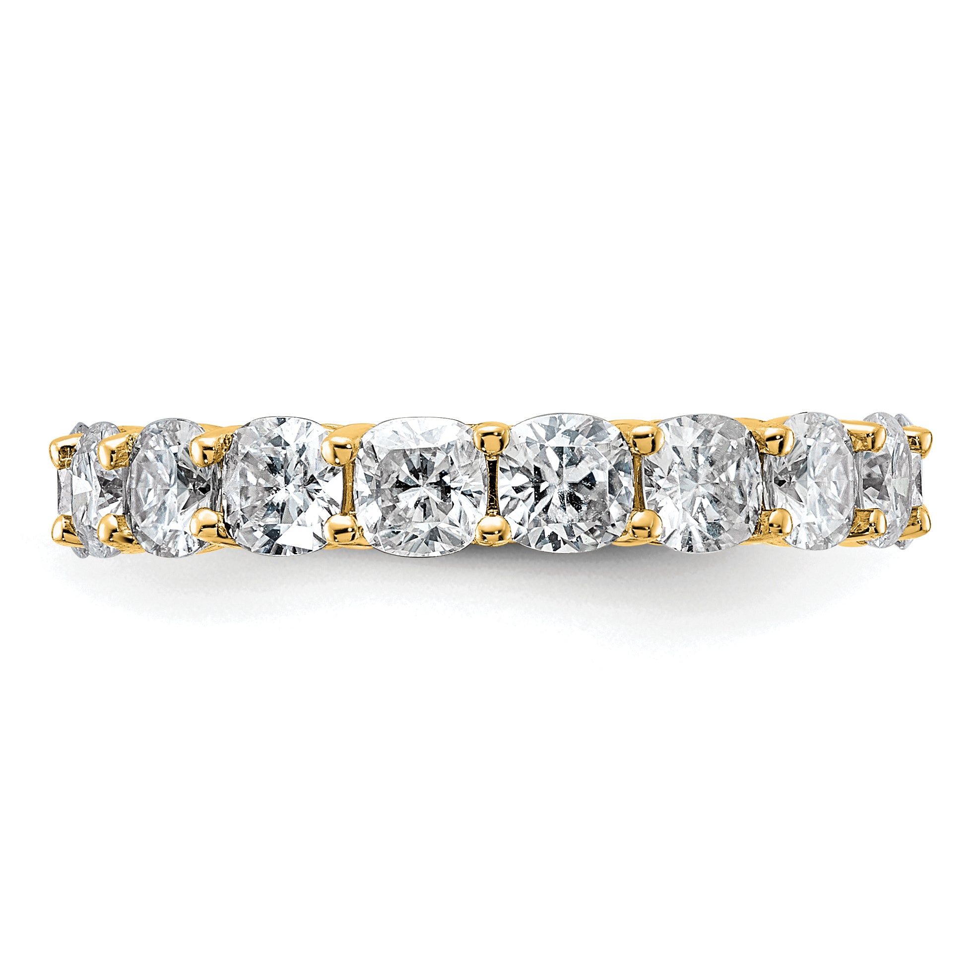 14K 3-5/8 ct Lab-Grown Diamond Eternity Band