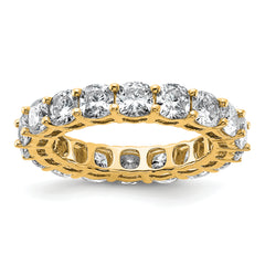 14K 3-5/8 ct Lab-Grown Diamond Eternity Band