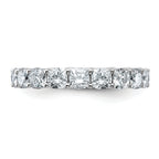 14K 3-5/8 ct Lab-Grown Diamond Eternity Band