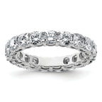 14K 3-5/8 ct Lab-Grown Diamond Eternity Band