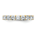14K 3-5/8 ct Lab-Grown Diamond Eternity Band