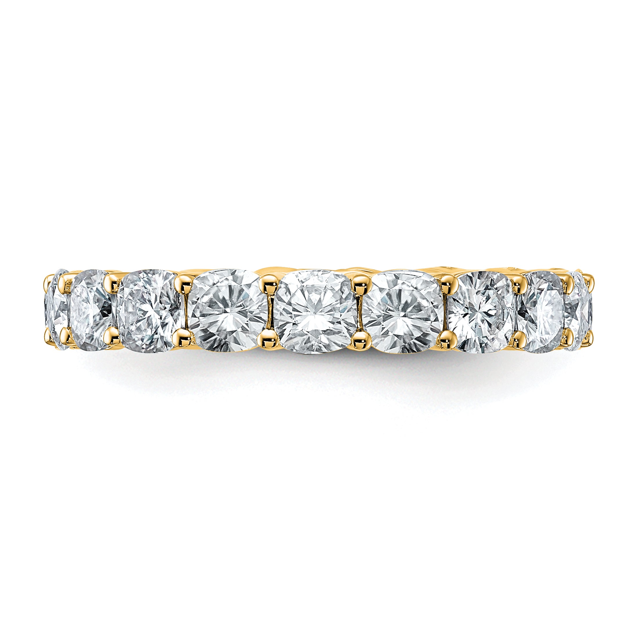 14K 3-5/8 ct Lab-Grown Diamond Eternity Band