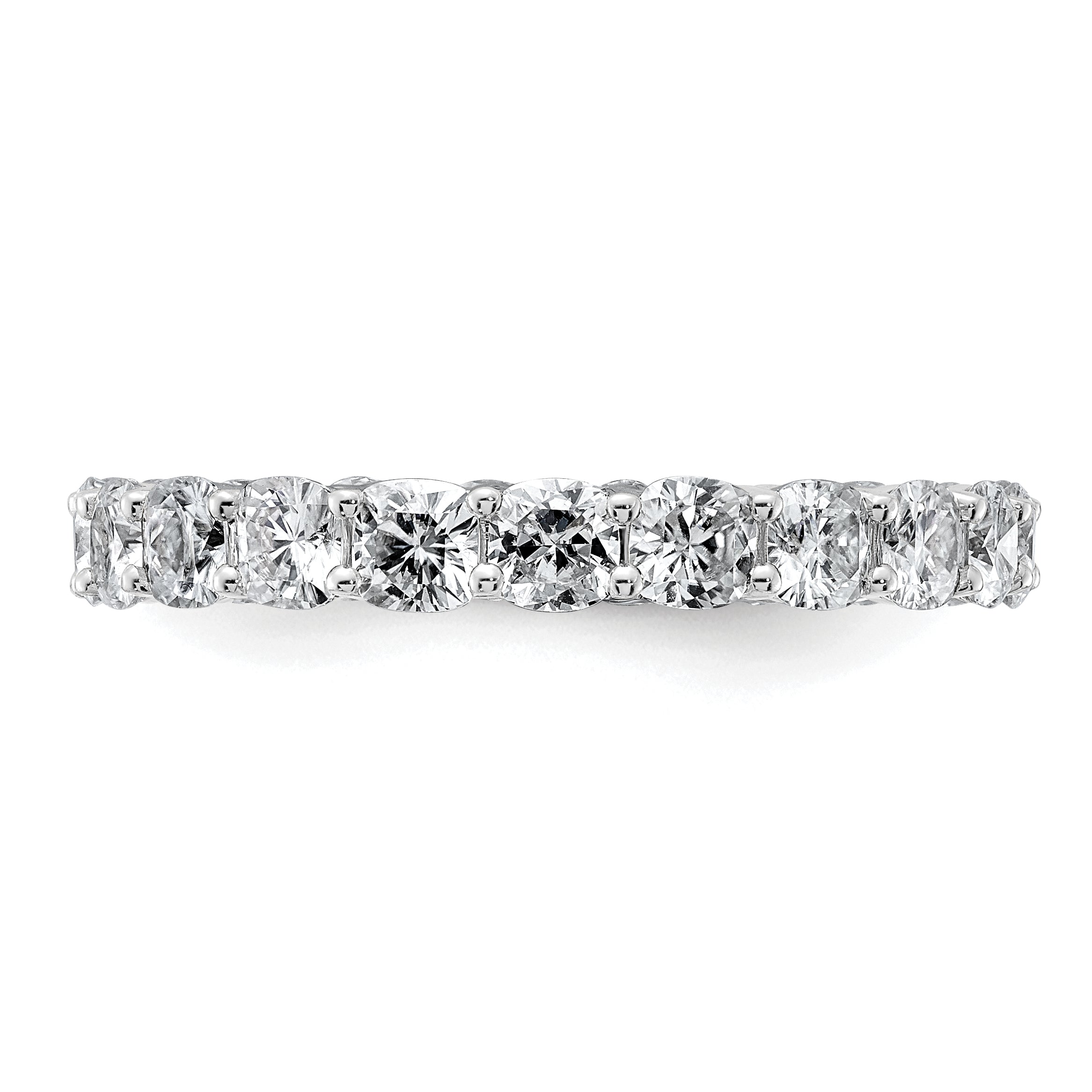 14K 3-5/8 ct Lab-Grown Diamond Eternity Band
