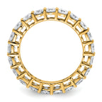 14K 3-5/8 ct Lab-Grown Diamond Eternity Band
