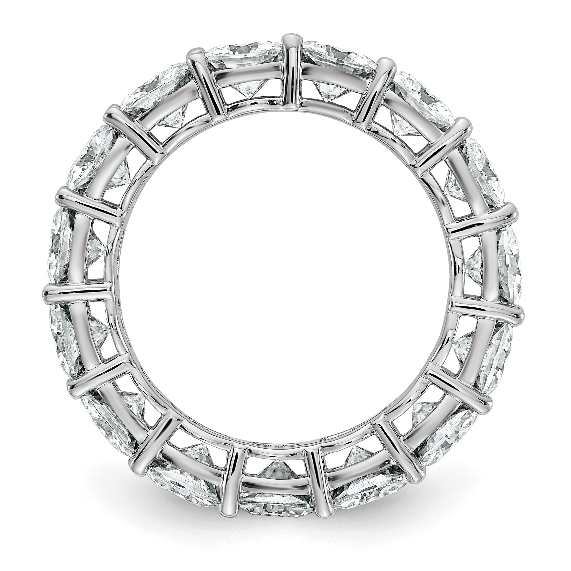 14K 6-3/4 ct Lab-Grown Diamond Eternity Band Secondary image