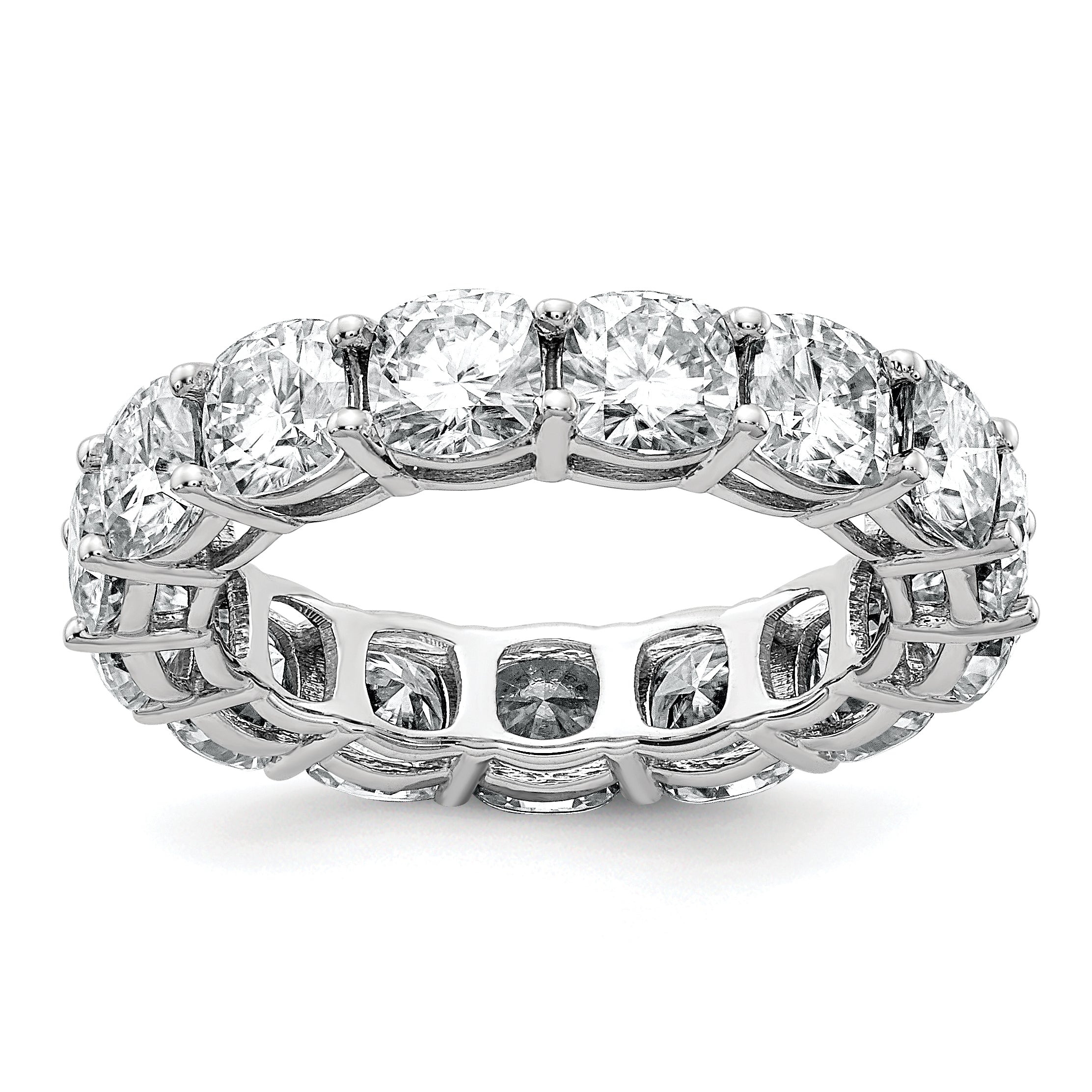 14K 6-3/4 ct Lab-Grown Diamond Eternity Band Main image