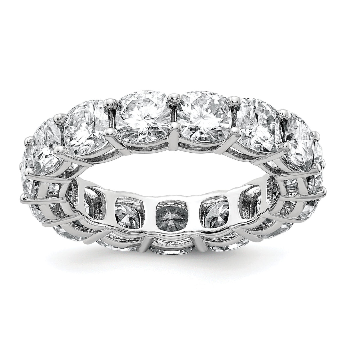 14K 6-3/4 ct Lab-Grown Diamond Eternity Band, Size 4.5–9 - Sophia Jewelers Main image