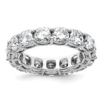 14K 6-3/4 ct Lab-Grown Diamond Eternity Band