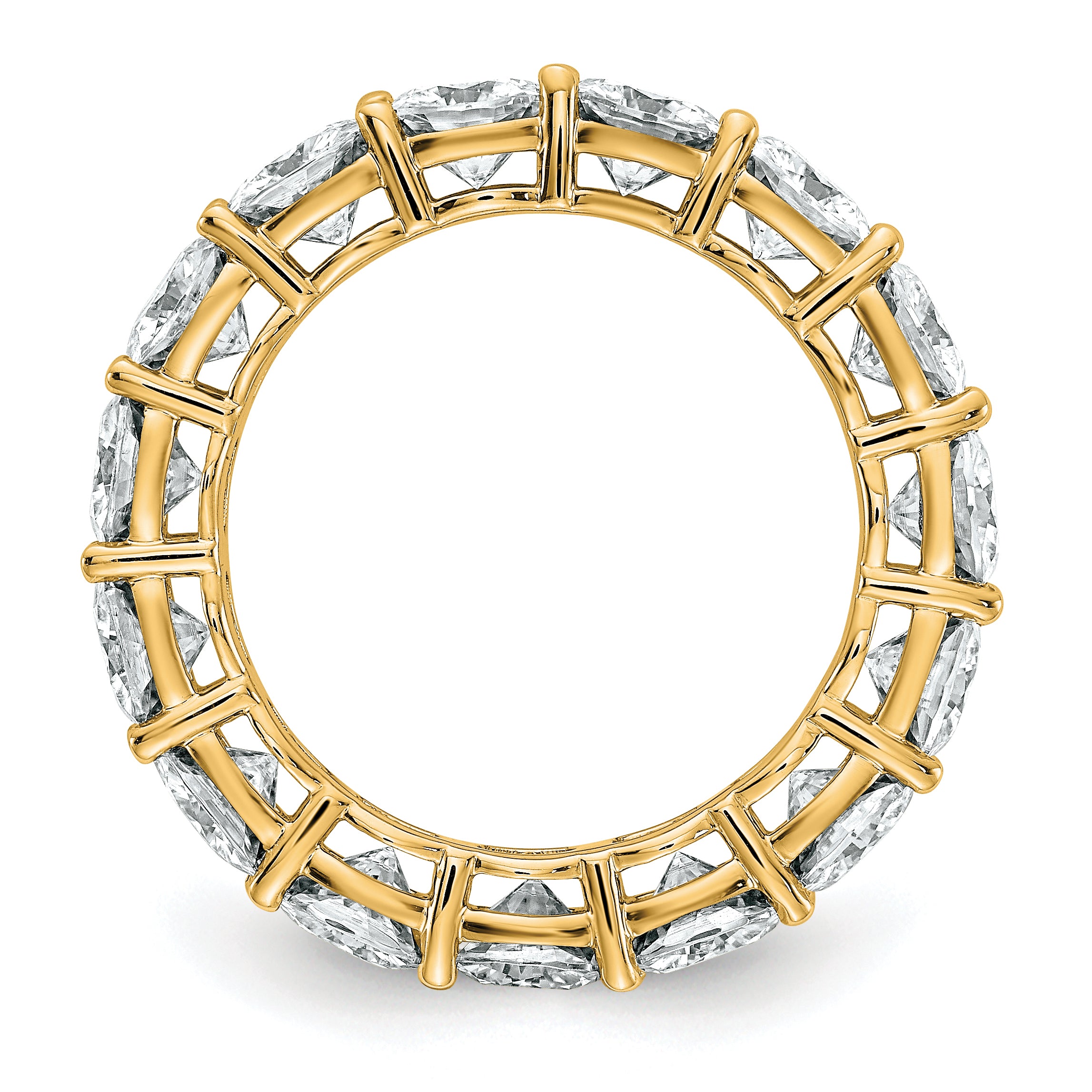 14K 6-3/4 ct Lab-Grown Diamond Eternity Band