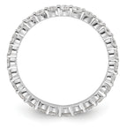 14K 1 ct Lab-Grown Diamond Eternity Band