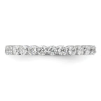14K 1 ct Lab-Grown Diamond Eternity Band