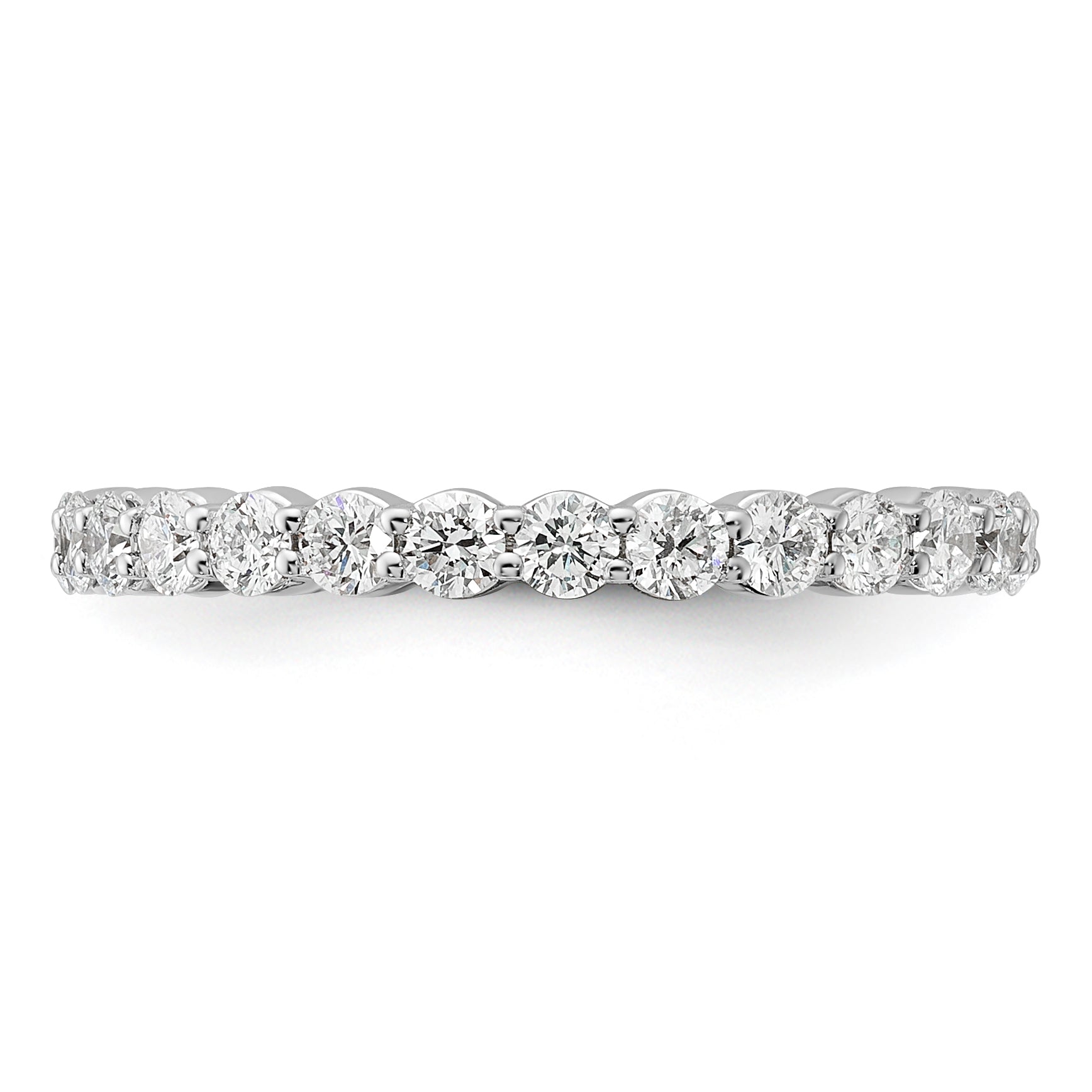 14K 1 ct Lab-Grown Diamond Eternity Band