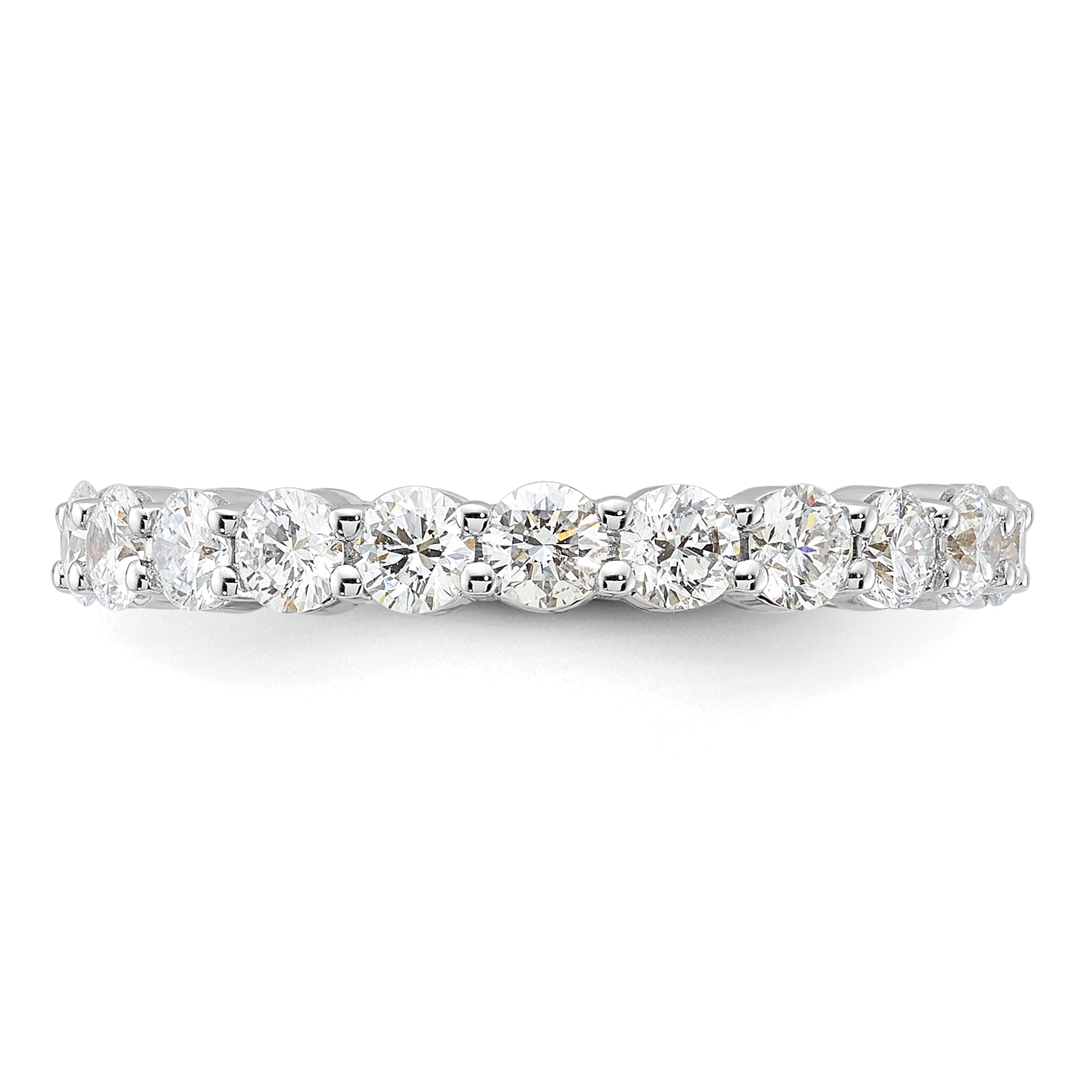 14K 1-1/2 ct Lab-Grown Diamond Eternity Band