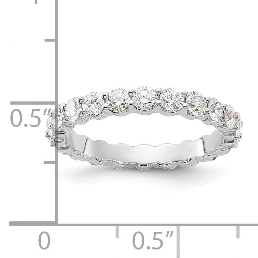 14K 1-1/2 ct Lab-Grown Diamond Eternity Band