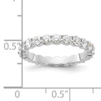 14K 1-1/2 ct Lab-Grown Diamond Eternity Band