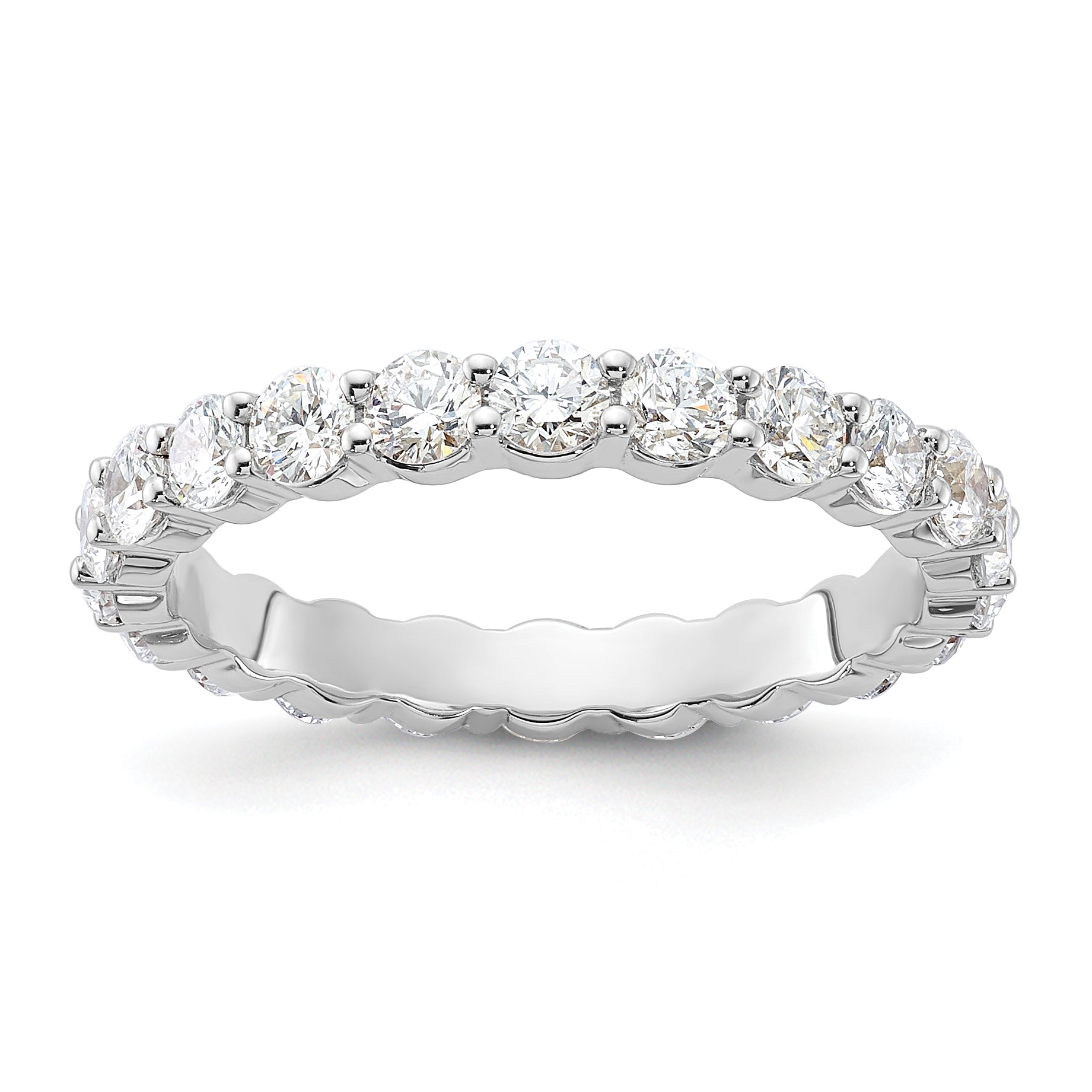 14K 1-1/2 ct Lab-Grown Diamond Eternity Band Main image