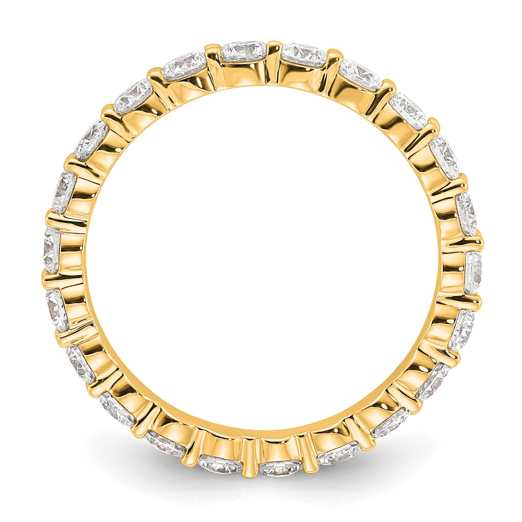 14K 1-1/2 ct Lab-Grown Diamond Eternity Band