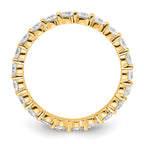 14K 1-1/2 ct Lab-Grown Diamond Eternity Band