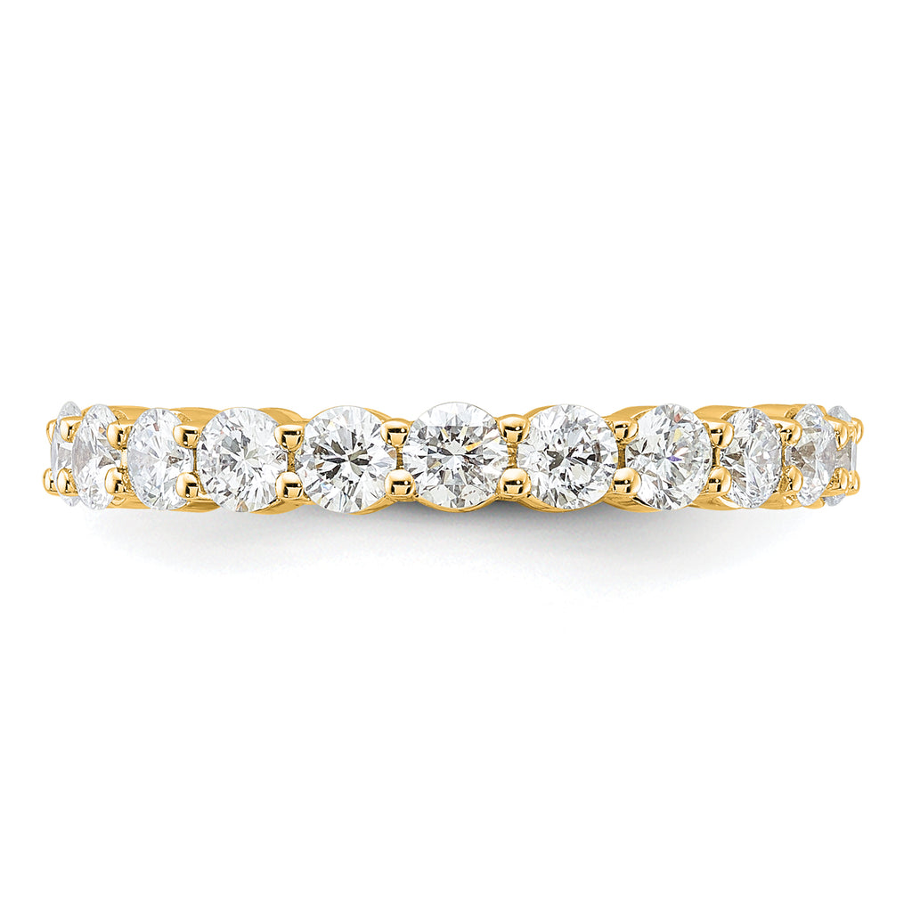 14K 1-1/2 ct Lab-Grown Diamond Eternity Band